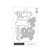 Load image into Gallery viewer, Concord & 9th - Festive Phrases - Stamp and Die Bundle