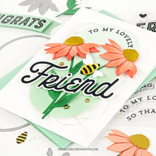Load image into Gallery viewer, Concord & 9th - Friendly Florals - Stamp and Die Bundle