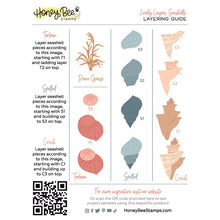 Load image into Gallery viewer, Honey Bee Stamps - Honey Cuts - Lovely Layers: Seashore