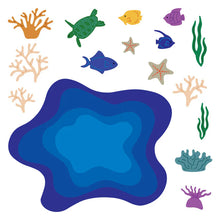 Load image into Gallery viewer, Honey Bee Stamps - Honey Cuts - Ocean Deep Scene Builder