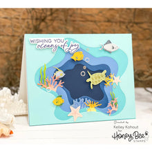 Load image into Gallery viewer, Honey Bee Stamps - Honey Cuts - Ocean Deep Scene Builder