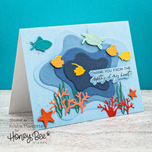 Load image into Gallery viewer, Honey Bee Stamps - Honey Cuts - Ocean Deep Scene Builder