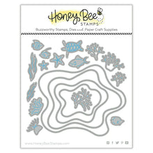 Load image into Gallery viewer, Honey Bee Stamps - Honey Cuts - Ocean Deep Scene Builder