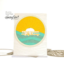 Load image into Gallery viewer, Honey Bee Stamps - Honey Cuts - Waves Pierced A2 Cover Plate