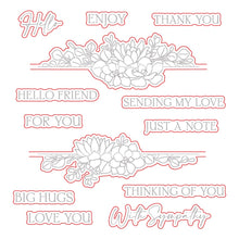 Load image into Gallery viewer, Honey Bee Stamps - On the Line: Succulents - Stamp Set and Die Set Bundle