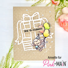 Load image into Gallery viewer, Pink and Main - Party Animals - Stamp Set and Die Set Bundle