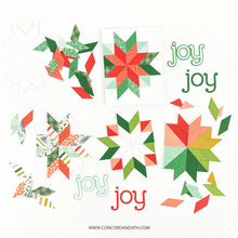 Load image into Gallery viewer, Concord & 9th - Poinsettia Quilt Top Dies
