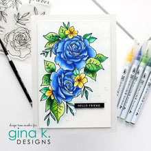 Load image into Gallery viewer, Gina K Designs - Rarest Rose - Stamp Set and Die Set Bundle