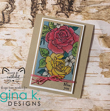 Load image into Gallery viewer, Gina K Designs - Rarest Rose - Stamp Set and Die Set Bundle