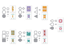Load image into Gallery viewer, Spellbinders - Color Block Cutting Dies - Set of 7