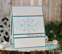 Load image into Gallery viewer, Gina K Designs - Folk Art Snowflakes - Stamp Set and Die Set Bundle