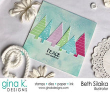 Load image into Gallery viewer, Gina K Designs - Holiday Trees - Stamp Set and Die Set Bundle
