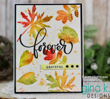 Load image into Gallery viewer, Gina K Designs - Layered Leaf Prints - Stamp Set and Die Set Bundle
