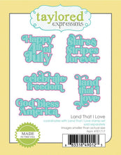 Load image into Gallery viewer, Taylored Expressions - Land That I Love - Stamp Set and Die Set Bundle