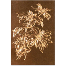 Load image into Gallery viewer, Sizzix - Tim Holtz - 3D Texture Fades Embossing Folder - Poinsettia