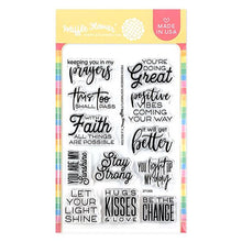 Load image into Gallery viewer, Waffle Flower - Fresh Rainbow Combo - Stamp Set and Die Set Bundle