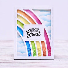 Load image into Gallery viewer, Waffle Flower - Fresh Rainbow Combo - Stamp Set and Die Set Bundle
