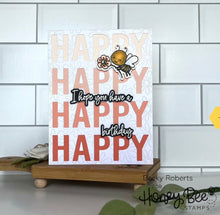 Load image into Gallery viewer, Honey Bee Stamps - Honey Cuts - Lazy Daisy Pierced A2 Cover Plate