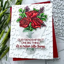 Load image into Gallery viewer, Honey Bee Stamps - Honey Cuts - Whimsical Hearts A2 Cover Plate