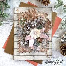 Load image into Gallery viewer, Honey Bee Stamps - Honey Cuts - Burlap A2 Background Plate