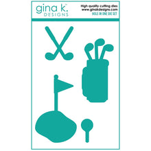 Load image into Gallery viewer, Gina K Designs - Hole In One - Stamp Set and Die Set Bundle