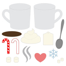 Load image into Gallery viewer, Honey Bee Stamps - Honey Cuts - Mugs & Kisses