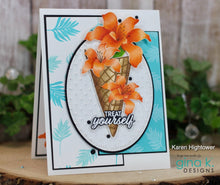 Load image into Gallery viewer, Gina K Designs - Treat Yourself - Stamp Set and Die Set Bundle