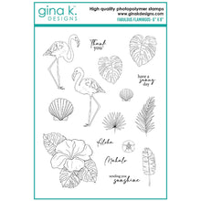 Load image into Gallery viewer, Gina K Designs - Fabulous Flamingos - Stamp Set and Die Set Bundle