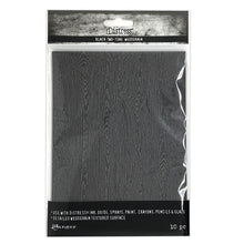 Load image into Gallery viewer, Tim Holtz - Distress Woodgrain Cardstock - Black
