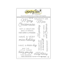 Load image into Gallery viewer, Honey Bee Stamps - Merry Christmouse - Stamp Set and Die Set Bundle
