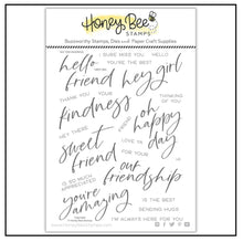 Load image into Gallery viewer, Honey Bee Stamps - Big Time Kindness - Stamp Set and Die Set Bundle