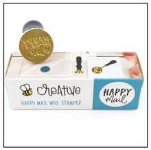 Load image into Gallery viewer, Honey Bee Stamps - Wax Stamper and Melts Bundle - Mail Art