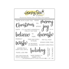 Load image into Gallery viewer, Honey Bee Stamps - Bitty Buzzwords: Holiday - Stamp Set and Die Set Bundle