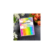 Load image into Gallery viewer, Honey Bee Stamps - Honey Cuts - Rainbow Builder A2 Card Base