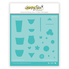 Load image into Gallery viewer, Honey Bee Stamps - Raise A Glass - Stamp Set, Die Set and Stencil Bundle