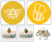 Load image into Gallery viewer, Honey Bee Stamps - Wax Stamper and Melts Bundle - Bee Creative
