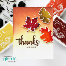 Load image into Gallery viewer, Gina K Designs - Beautiful Leaves - Stamp Set and Die Set Bundle