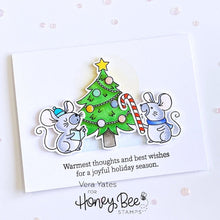 Load image into Gallery viewer, Honey Bee Stamps - Merry Little Mice - Stamp Set and Die Set Bundle