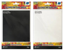 Load image into Gallery viewer, Tim Holtz - Alcohol Ink Dura Bundle- Black Opaque Matte and Clear Transparent