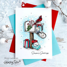 Load image into Gallery viewer, Honey Bee Stamps - Inside: Holiday Sentiments - Stamp Set and Die Set Bundle