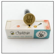 Load image into Gallery viewer, Honey Bee Stamps - Wax Stamper and Melts Bundle - Bee Creative