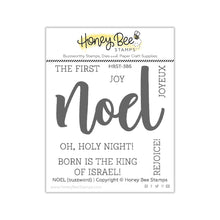 Load image into Gallery viewer, Honey Bee Stamps - Noel Buzzword - Stamp Set and Die Set Bundle