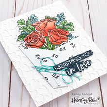 Load image into Gallery viewer, Honey Bee Stamps - Honey Cuts - Whimsical Hearts A2 Cover Plate