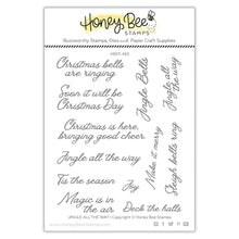 Load image into Gallery viewer, Honey Bee Stamps - Jingle All The Way - Stamp Set and Die Set Bundle