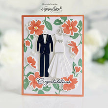 Load image into Gallery viewer, Honey Bee Stamps - Painted Blooms - Stamp Set and Die Set Bundle