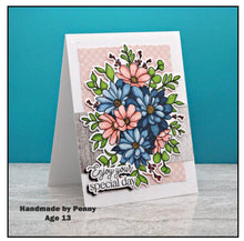 Load image into Gallery viewer, Honey Bee Stamps - Daisy Layers Bouquet - Stamp Set, Die Set and Stencil Set Bundle