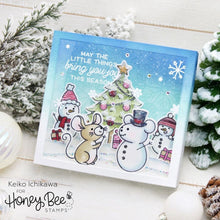 Load image into Gallery viewer, Honey Bee Stamps - Merry Christmouse - Stamp Set and Die Set Bundle