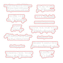 Load image into Gallery viewer, Honey Bee Stamps - Home For The Holidays - Stamp Set and Die Set Bundle