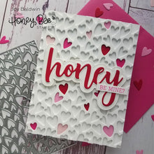 Load image into Gallery viewer, Honey Bee Stamps - Honey Cuts - Whimsical Hearts A2 Cover Plate