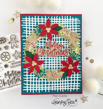 Load image into Gallery viewer, Honey Bee Stamps - Honey Cuts - Burlap A2 Background Plate